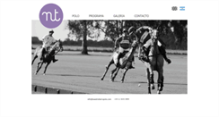 Desktop Screenshot of nuestratierrapolo.com